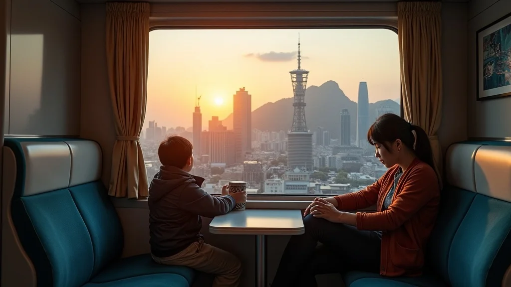 Korea summer travel overnight train budget hack 관련 이미지